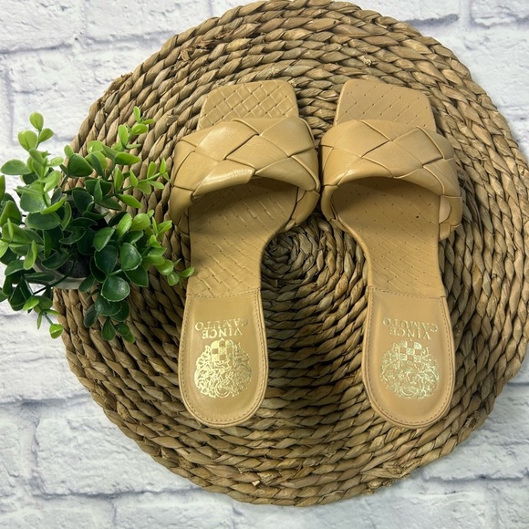 Vince Camuto Tan Women's Heeled Sandals. Size 9.5M - Picture 5 of 8